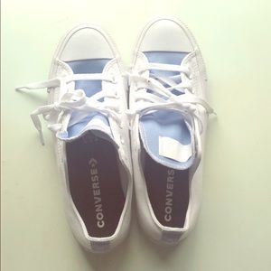 NEW! White Converse sneakers